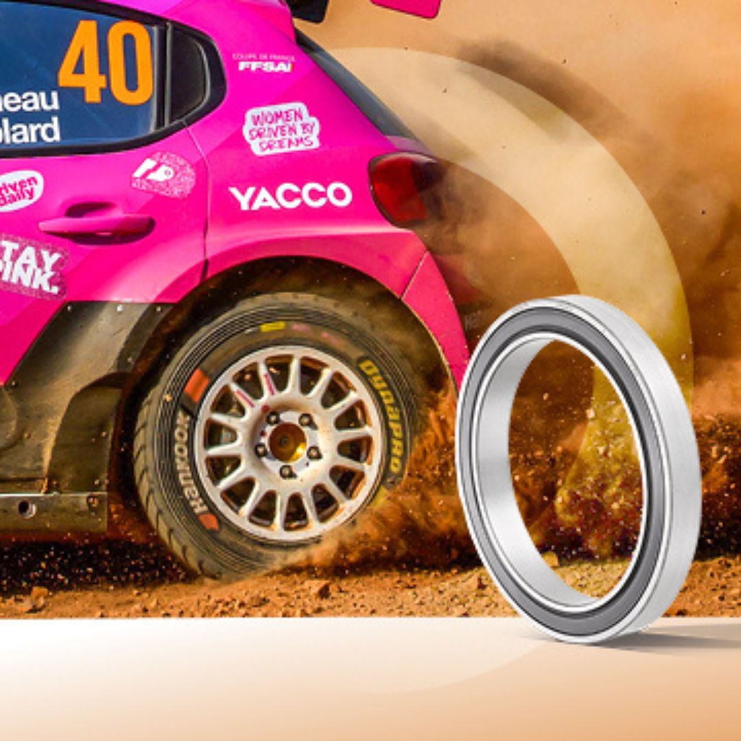 Roulement de roue SNR et Citroen C3 Rally2