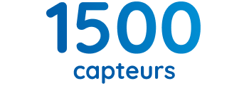 1500 capteurs