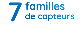 7 familles de capteurs