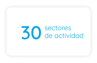 30 secteurs d'activités