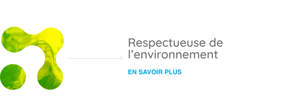 Respectueuse de l'environnement