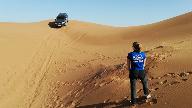 NTN soutient un équipage du Rallye des Gazelles NTN soutient un équipage du Rallye des Gazelles
