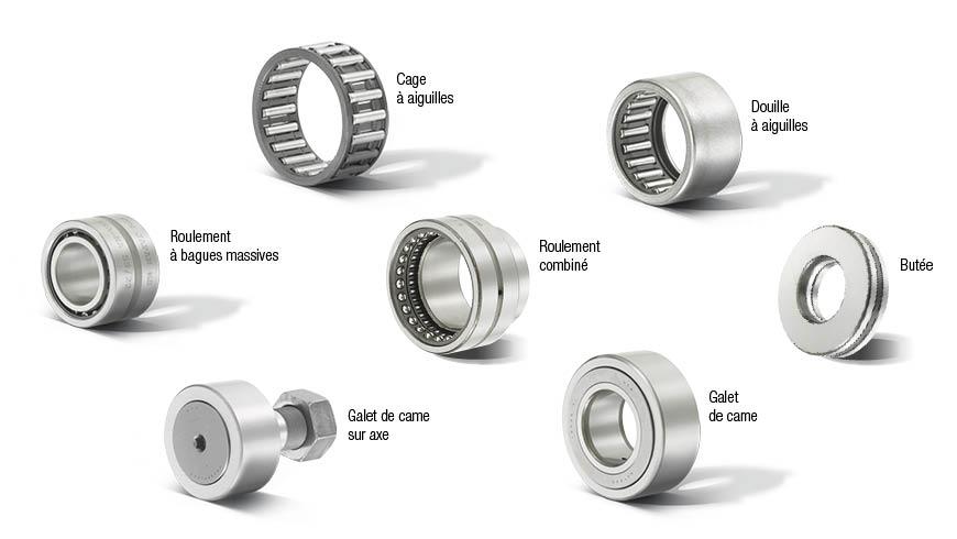 Les différents types de roulement à aiguille