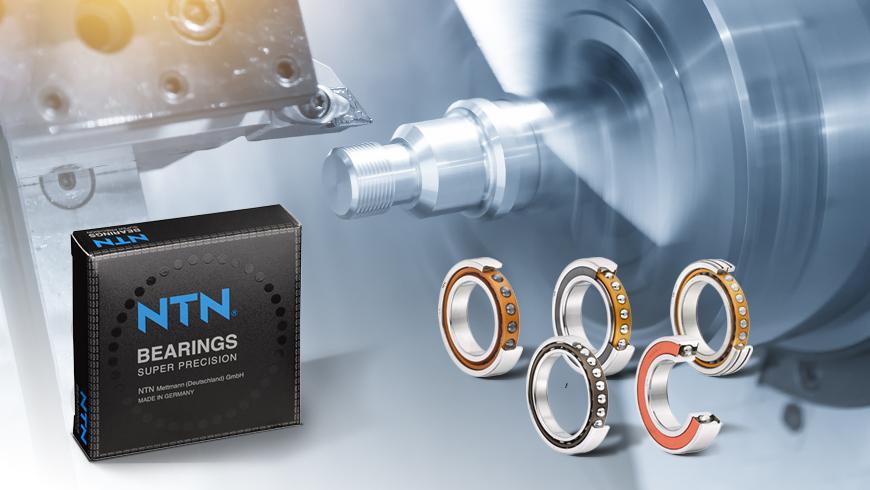 Machine tool bearings : NTN SNR, japanese excellence for bearings