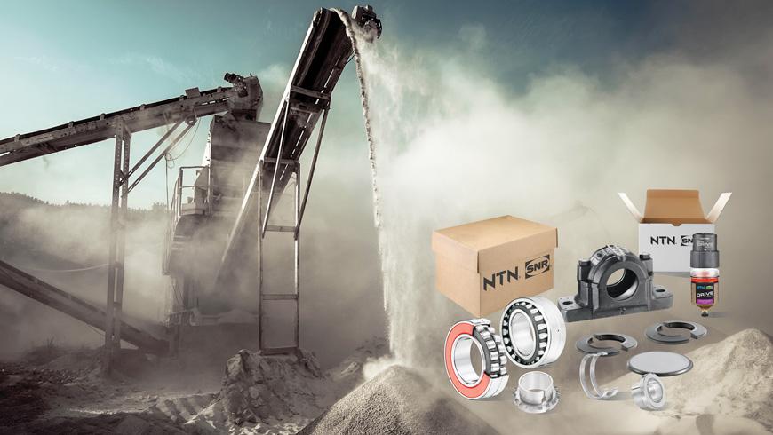 NTN-SNR offer for quarry bearings ntn-snr_quarry_pack