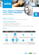 FOOD SENTINEL SERIE RANGE: SNR LUBSOLID®