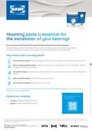 Mounting paste